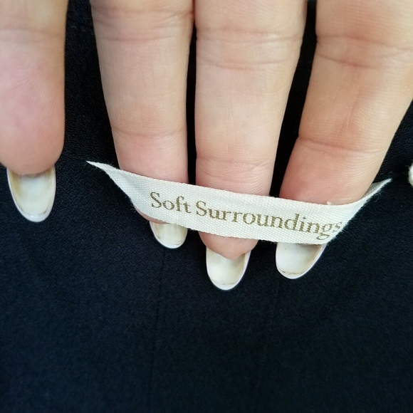 SOFT Surroundings XL Tunic Button Down - Picture 2 of 9